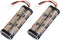 Reely NiMH accupack 7.2 V 3000 mAh Aantal cellen: 6 Stick Tamiya 2 stuk(s)