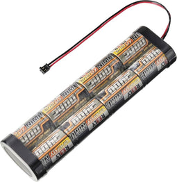 Reely NiMH accupack 9.6 V 2400 mAh Aantal cellen: 8 Sub-C Sub-C Stick Graupner