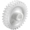 Reely Polyacetaal Recht tandwiel Soort module: 0.5 Boordiameter: 6 mm Aantal tanden: 100