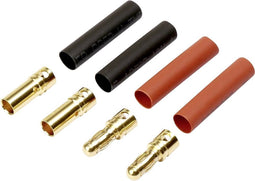 Reely RE-6702306 Accupack stekker 3,5 mm Verguld 2 paar