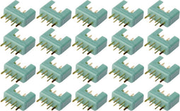 Reely RE-6799056 Accupack stekker MPX Verguld 20 stuk(s)