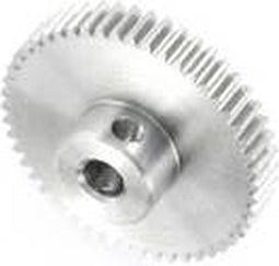 Reely Staal Recht tandwiel Soort module: 0.5 Boordiameter: 4 mm Aantal tanden: 50