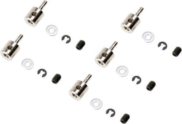 Reely Stangaansluiting Buitendiameter: 3 mm Boordiameter: 2 mm 5 stuk(s)