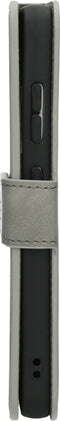 Mobiparts Galaxy S23 - Classic Wallet Case - Ruimte voor pasjes - Granite Grey (2023)
