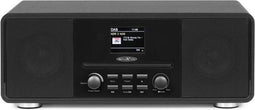 Reflexion HRA19DAB/BK Tafelradio DAB+, FM AUX, Bluetooth, CD Zwart