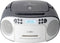 Reflexion Radio/CD-speler DAB+, DAB, VHF (FM) AUX, CD, Cassette, USB Wit, Grijs
