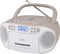Reflexion RCR2260PK Radio/CD-speler VHF (FM) AUX, CD, Cassette Pink, Wit