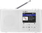Reflexion TRA23I Draagbare Internet / DAB / FM - Radio wit