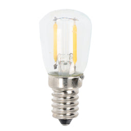 Refrigerator lamp LED 1.8 watt with base E14, replaces 15 watt LED light warm white, not dimmable
