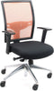 Refurbished Bureaustoel Ergonomisch Design Projectas V1 Oranje (N)EN 1335