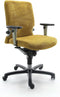 Refurbished Bureaustoel Geel Regain Ergonomisch Comforto 77 NPR1813 - Zwart onderstel