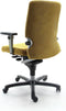 Refurbished Bureaustoel Geel Regain Ergonomisch Comforto 77 NPR1813 - Zwart onderstel