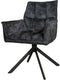 Refurna - Eetkamerstoel Dani | Velvet Antraciet