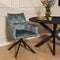 Refurna - Eetkamerstoel Dani | Velvet Blauw