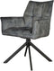 Refurna - Eetkamerstoel Dani | Velvet Blauw