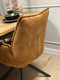 Refurna - Eetkamerstoel Dani | Velvet Goud
