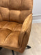 Refurna - Eetkamerstoel Dani | Velvet Goud