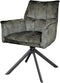 Refurna - Eetkamerstoel Dani | Velvet Groen