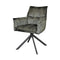 Refurna - Eetkamerstoel Dani | Velvet Groen