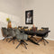 Refurna - Eetkamerstoel Dani | Velvet Groen
