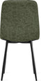 Refurna - Eetkamerstoel Yerevan Microleder Army Set van 2