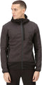 Regatta Bresdon Softshelljas Heren Zwart/grijs Maat S
