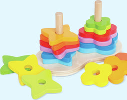 Regenbogen Steckspiel