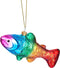 Regenboog forel kerstbal - Sass & Belle