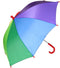 Regenboog paraplu 4 ass. 29568