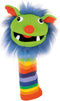 Regenboog Sokpop - Poppenkast Pop - Kleurrijke handpop om mee te praten - Pieper in de tong
