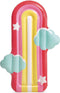 Regenboog wolk luchtbed - Opblaasbaar - Zwembad - 175x117x20 cm - +6 jaar - Luchtbed - Zomer - Vakantie - Inclusief reparatiestuk