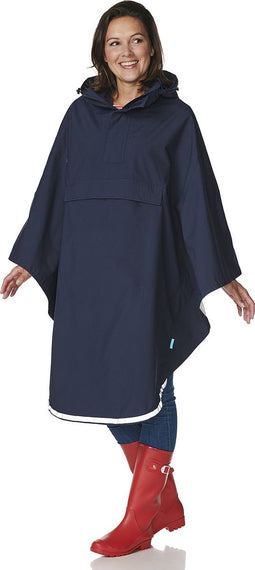 Regencape blauw