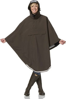 Regencape donkerbruin