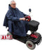 Regencape scootmobiel uitneembare voering - bescherming tegen de regen