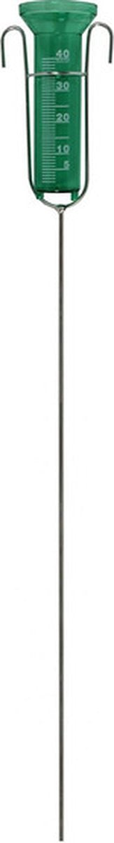 Regenmeter groen 40 ml met steel 95 cm - regenmeters - tuinartikelen / tuinaccessoires