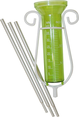 Regenmeter incl. koppelbare aluminium steel 110cm-40ml