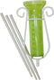 Regenmeter incl. koppelbare aluminium steel 110cm-40ml