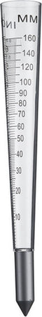 Regenmeter incl. koppelbare aluminium steel 110cm-40ml