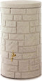 Regenton 230L baksteen design | Zuil model regenvat ''Brick''