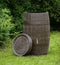 Regenton 250L Woody - Houteffect - Kunststof regenvat met houtnerven - Whiskey vat
