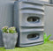 Regenton 430L Antraciet | Regentank | Muurtank | Watertank | Stevig | Antraciet