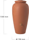 Regenton Amphore - 500 liter - Terracotta