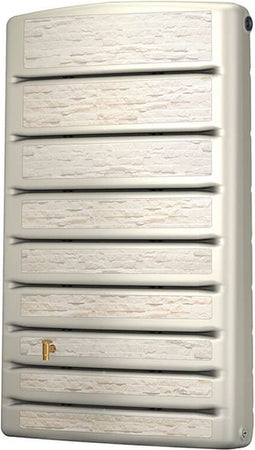 Regenton ExtraSlim - Stone Decor - 400 liter - Beige