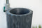 Regenton Flowers 160L | Regenvat antraciet met bloembak