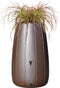 Regenton Gaja - 200 liter - Bruin - Kunststof regenton - Plantenpot - Inclusi