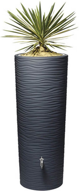 Regenton Nature 2 in 1 - 350 liter - Antraciet