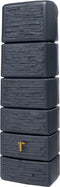 Regenton Slim - Stone Decor - 330 Liter - Antraciet