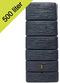 Regenton Slim - Stone Decor - 500 Liter - Antraciet