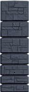 Regenton Stone Tower 350 liter - Antraciet | Steen effect Muur regenton