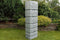 Regenton Stone Tower 350 liter - Grijs | Steen effect Muur regenton
